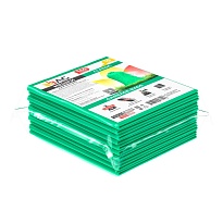 Мешки для мусора 160 л, зеленые, в пачке 10 шт., ПВД, 40 мкм, 900х1100 мм, i-Bag в Бийске