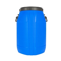 Бочка пластиковая 65 л Quadro с хомутом в Бийске