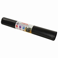 Мешки для мусора 240 л, черные, в рулоне 5 шт., ПВД 80 мкм, 1400х900 мм, LAIMA, 605339 в Бийске