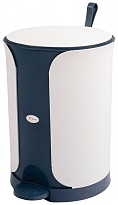 Контейнер для мусора Sтилъ с педалью 11 л синий 11 синий в Бийске