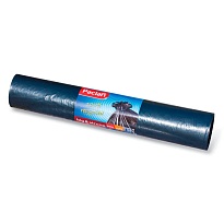 Мешки для мусора 240 л, черные, в рулоне 20 шт., ПВД 35 мкм, 1400х900 мм, PACLAN Big&Strong, 600823 в Бийске