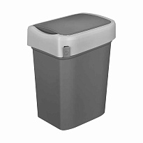 Контейнер для мусора Smart Bin 10 л (серый) 10 серый в Бийске