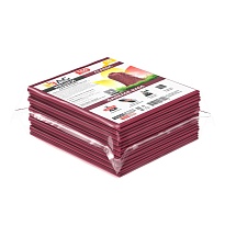 Мешки для мусора 160 л, бордовые, в пачке 10 шт., ПВД, 40 мкм, 900х1100 мм, i-Bag в Бийске